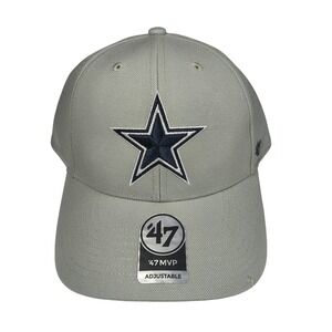 Dallas Cowboys '47 Adjustable Hat Gray OSFA NFL Football Cap NWT Logo